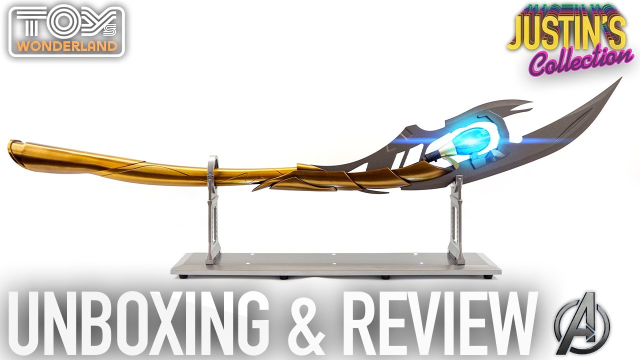 Avengers Loki Sceptre / Mind Stone Full Metal Review - Life Size Prop Replica