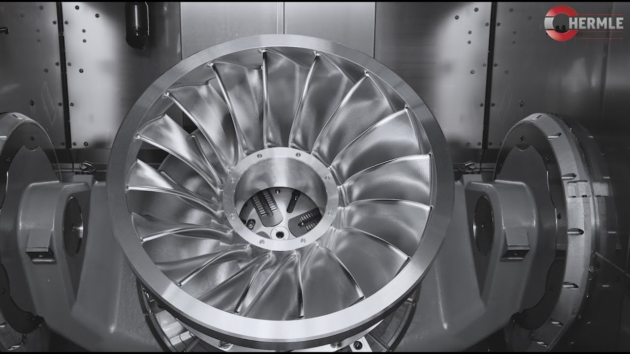 Hermle C 42 U MT (Mill/Turn) - francis turbine