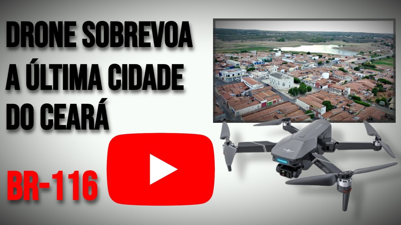 DRONE sobrevoa PENAFORTE-CE, a &uacute;ltima cidade do CEAR&Aacute;.