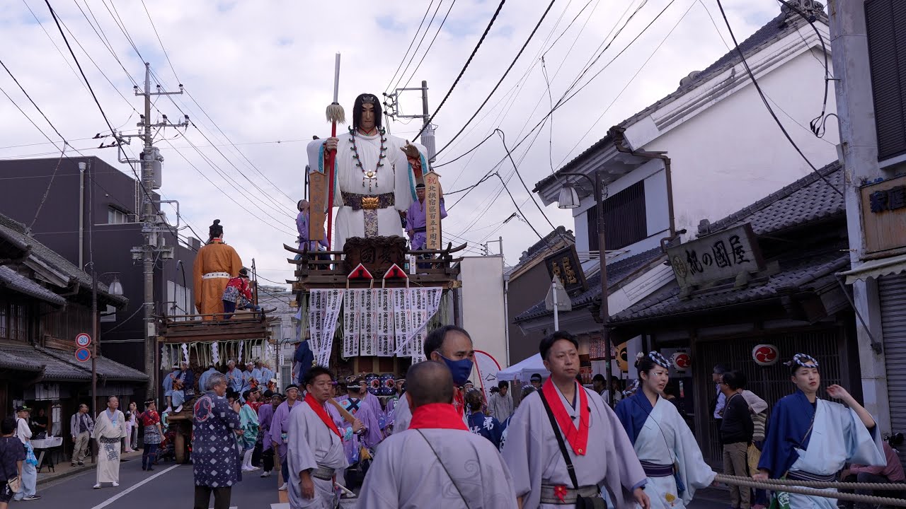 佐原の大祭2025秋　初日　北横宿区曳き廻し
