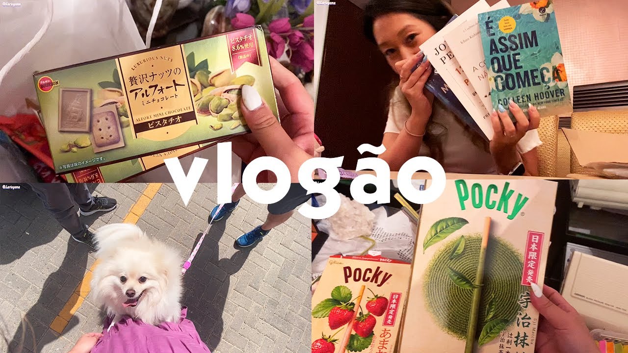Comidas que meu irm&atilde;o trouxe do Jap&atilde;o! ❤️ VLOG&Atilde;O