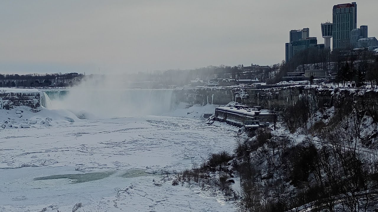 Niagara Falls live at the Falls 9 February 2026