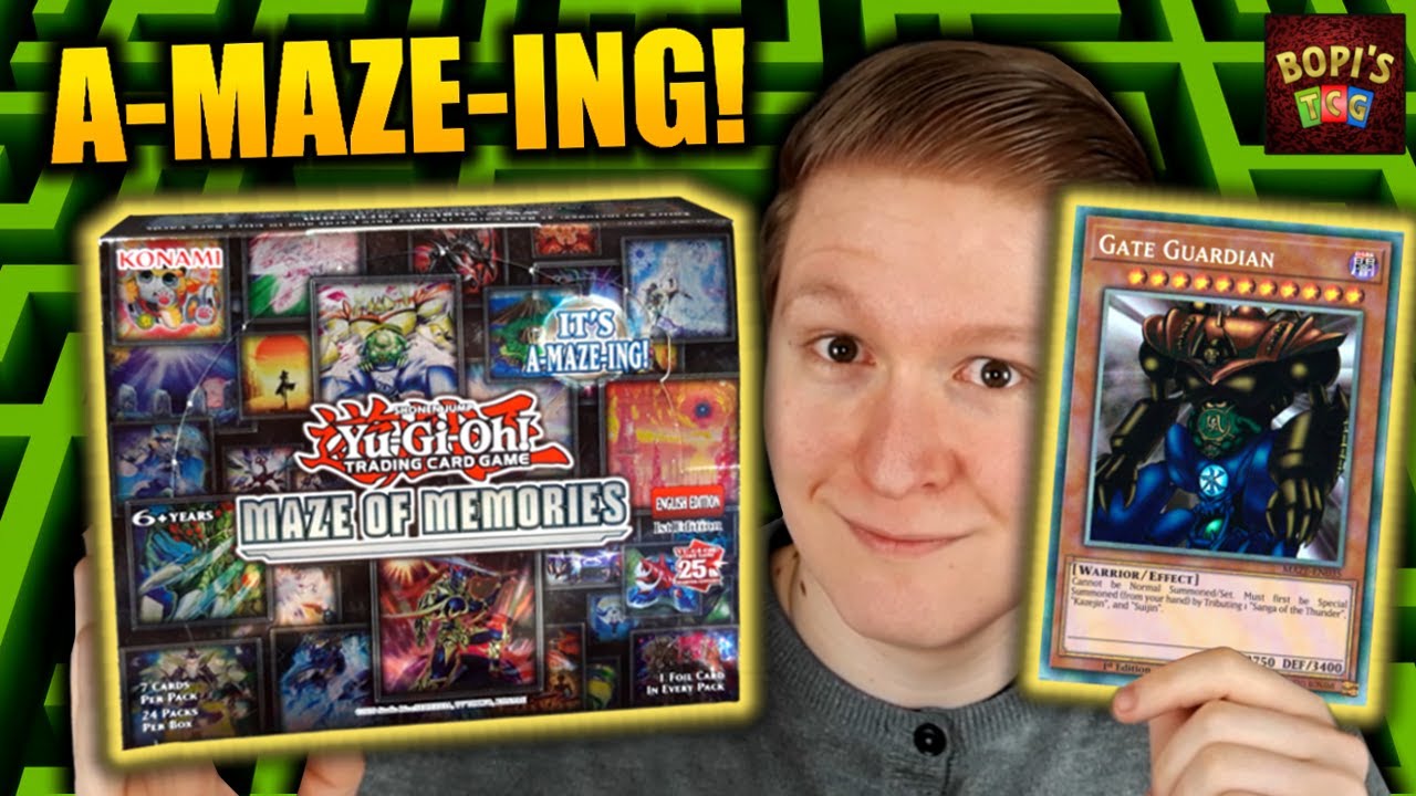 Secrets of the Maze! YuGiOh Maze of Memories - Box Opening