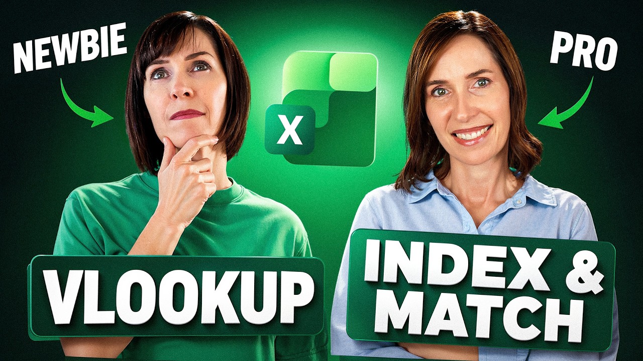 4 Mins. to MASTER Excel INDEX & MATCH formulas!