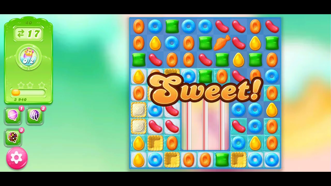 Candy Crush Jelly Saga Levels 38 To 40
