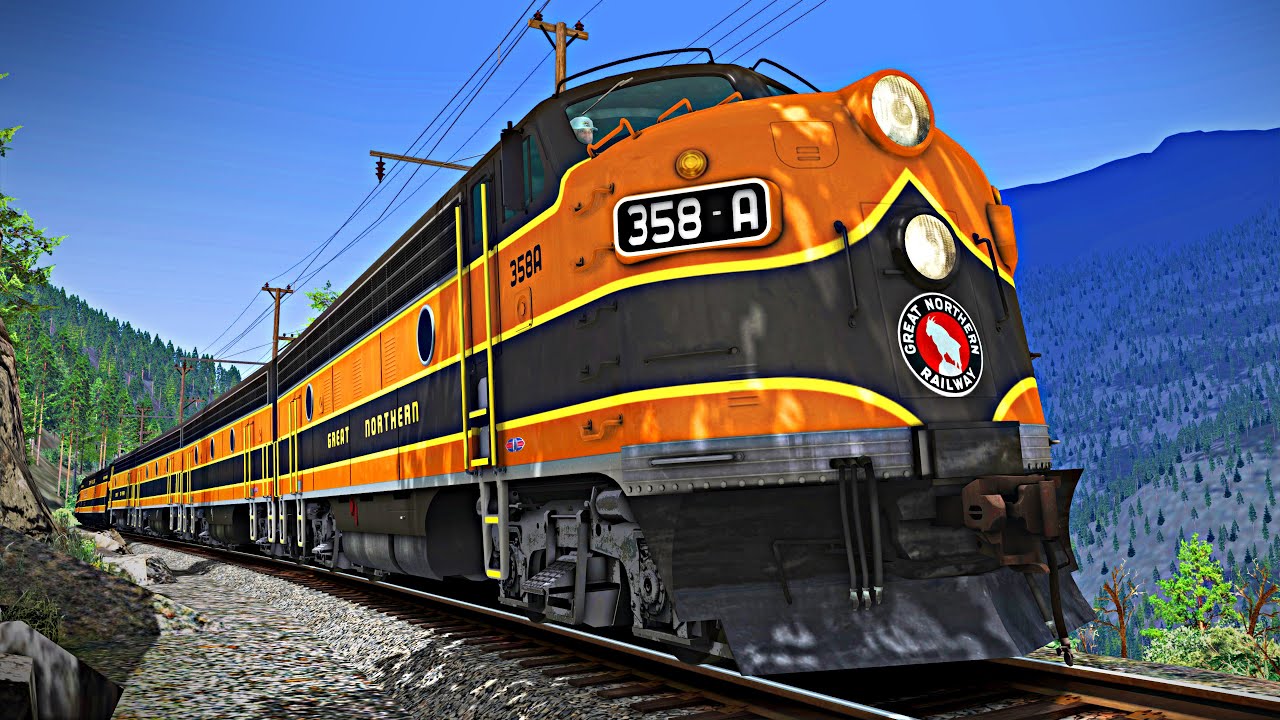 FINAL RESTORATION: Full 1950s Empire Builder Consist Restoration