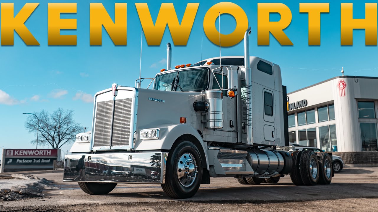 BARE NAKED & WHITE   2026 KENWORTH W900L   THE KENWORTH GUY