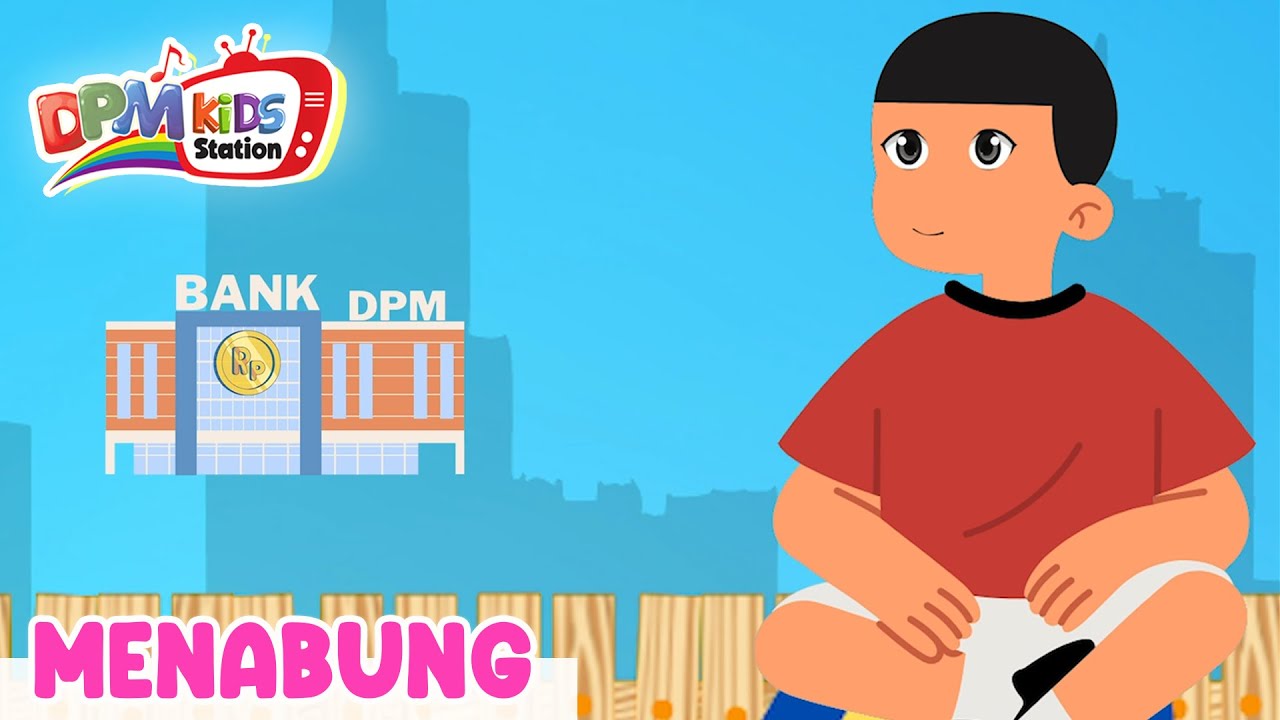 SASKIA & GEOFANNY - MENABUNG | ANIMASI LAGU ANAK INDONESIA