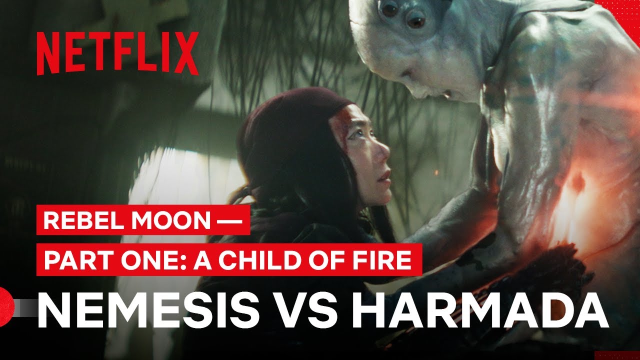 Nemesis Vs Harmada | Rebel Moon &mdash; Part One: A Child of Fire | Netflix Philippines