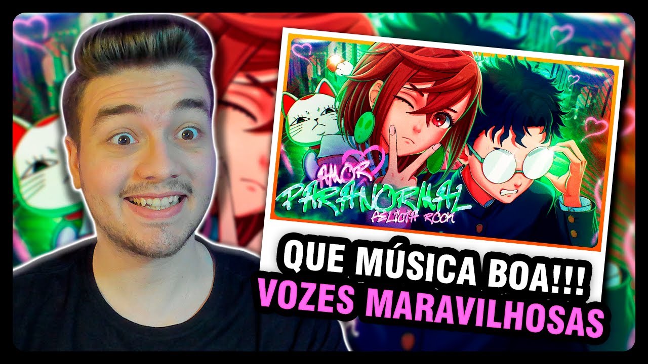 REACT │Felícia Rock - ROMANCE PARANORMAL (Dandadan) ft. ‪VMZoficial‬