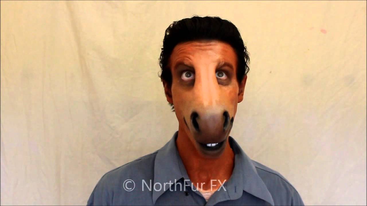 Foam Latex Large Horse - Donkey Muzzle Prosthetic Mask