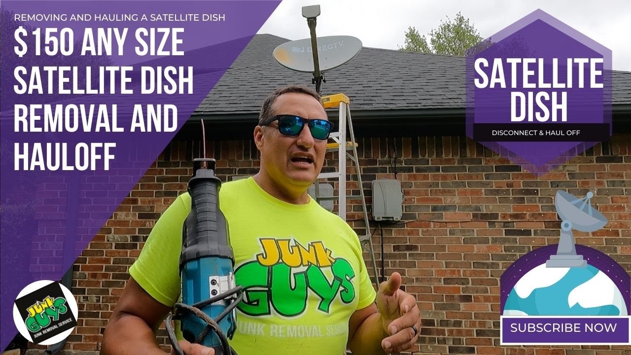 OMG! Best How To Disconnect And Remove A Satellite Dish ever!