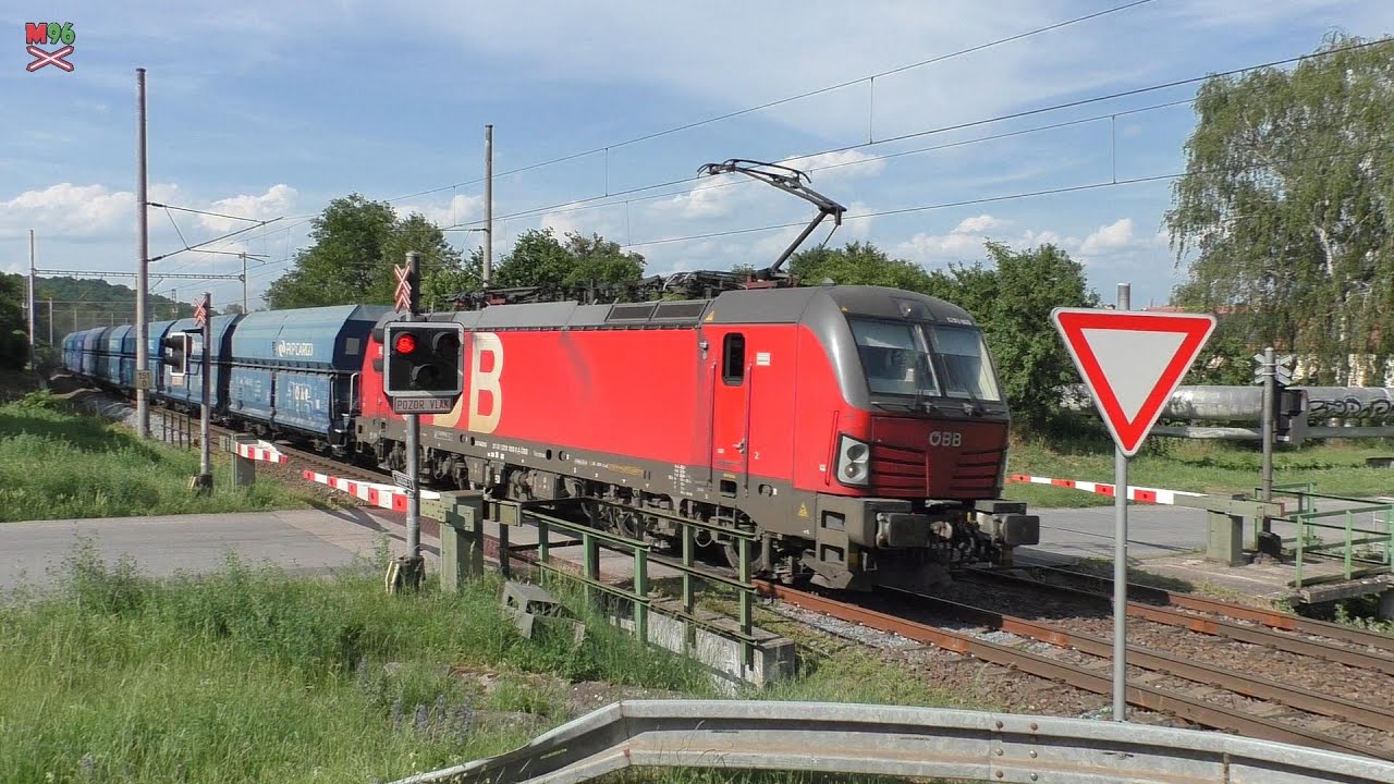 Železniční přejezd Napajedla #1 [P8166] - 9.6.2024 / Czech railroad crossing
