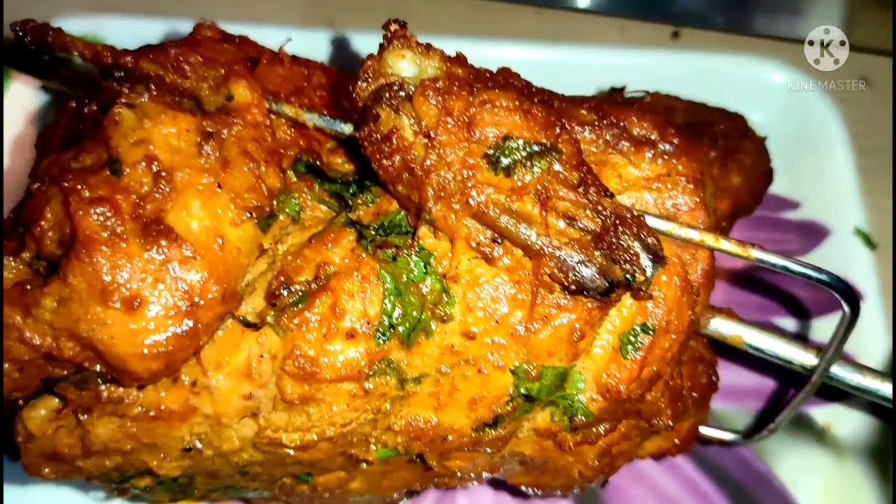 chicken tandoori|whole Grilled chicken recipe|LG  Microwave|