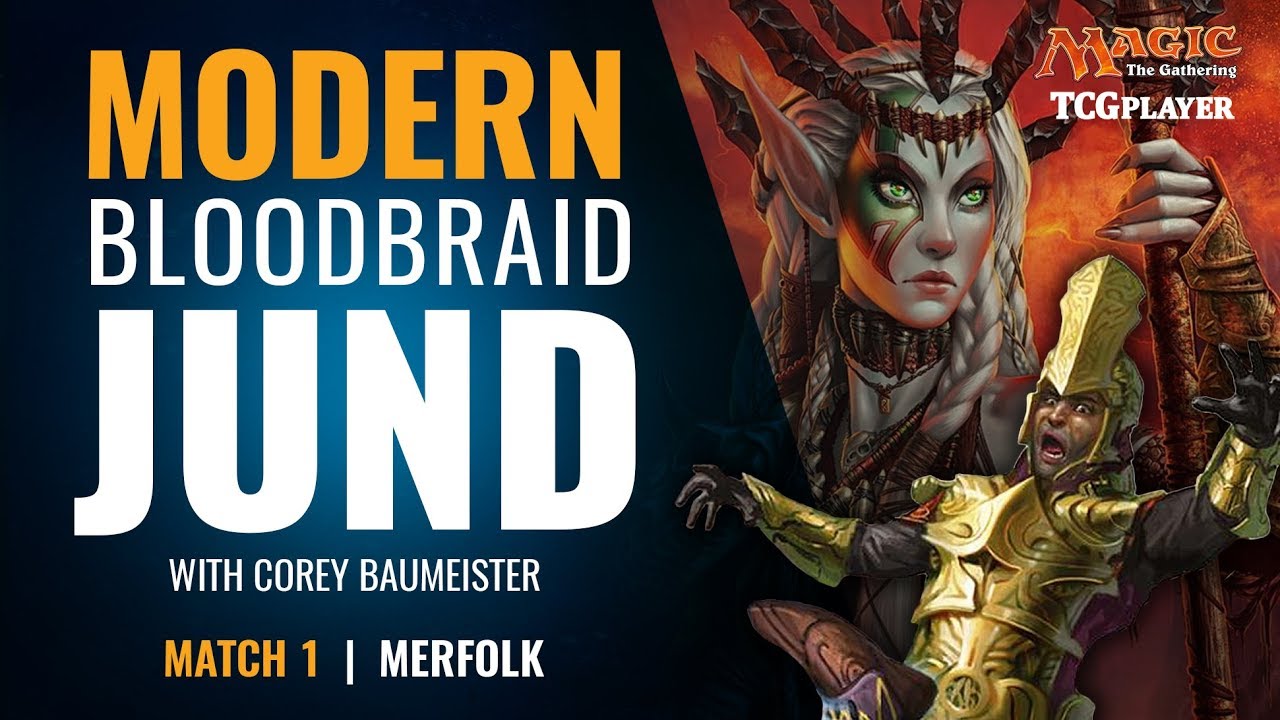 [MTG] Modern Bloodbraid Jund | Match 1 VS Merfolk