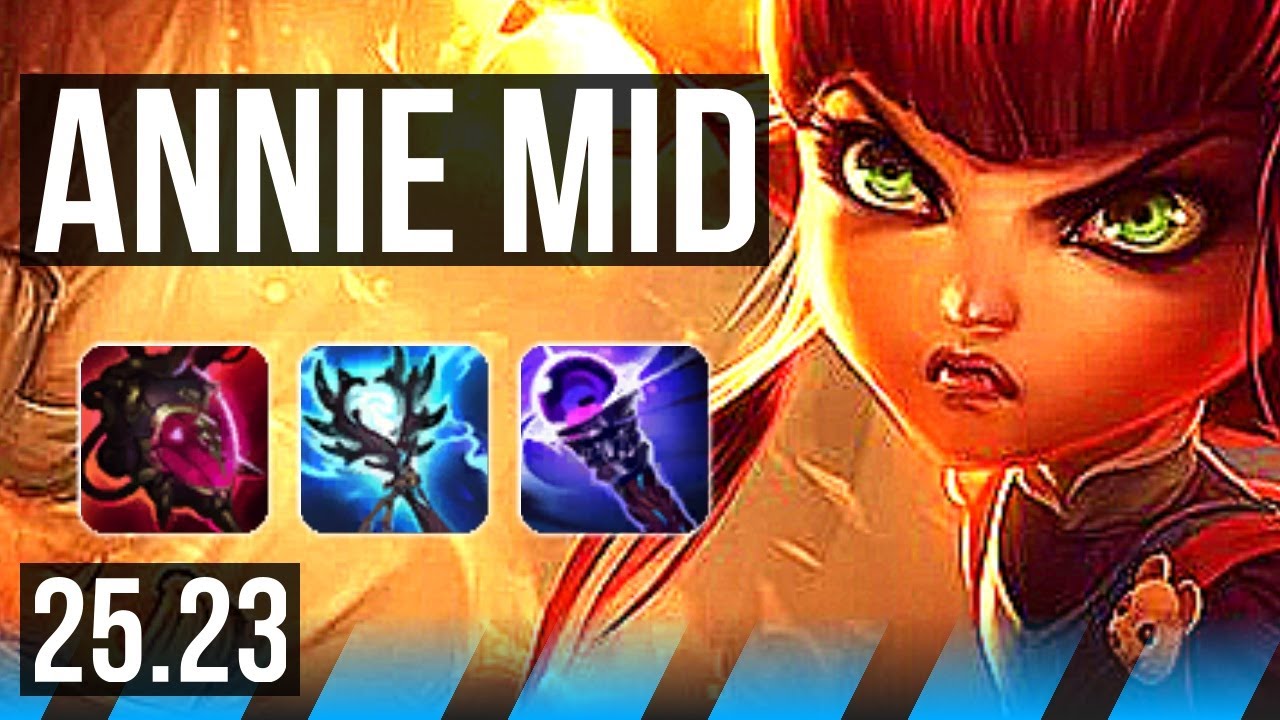 ANNIE vs LEBLANC (MID) | Legendary, 700+ games | EUW Grandmaster | 25.23
