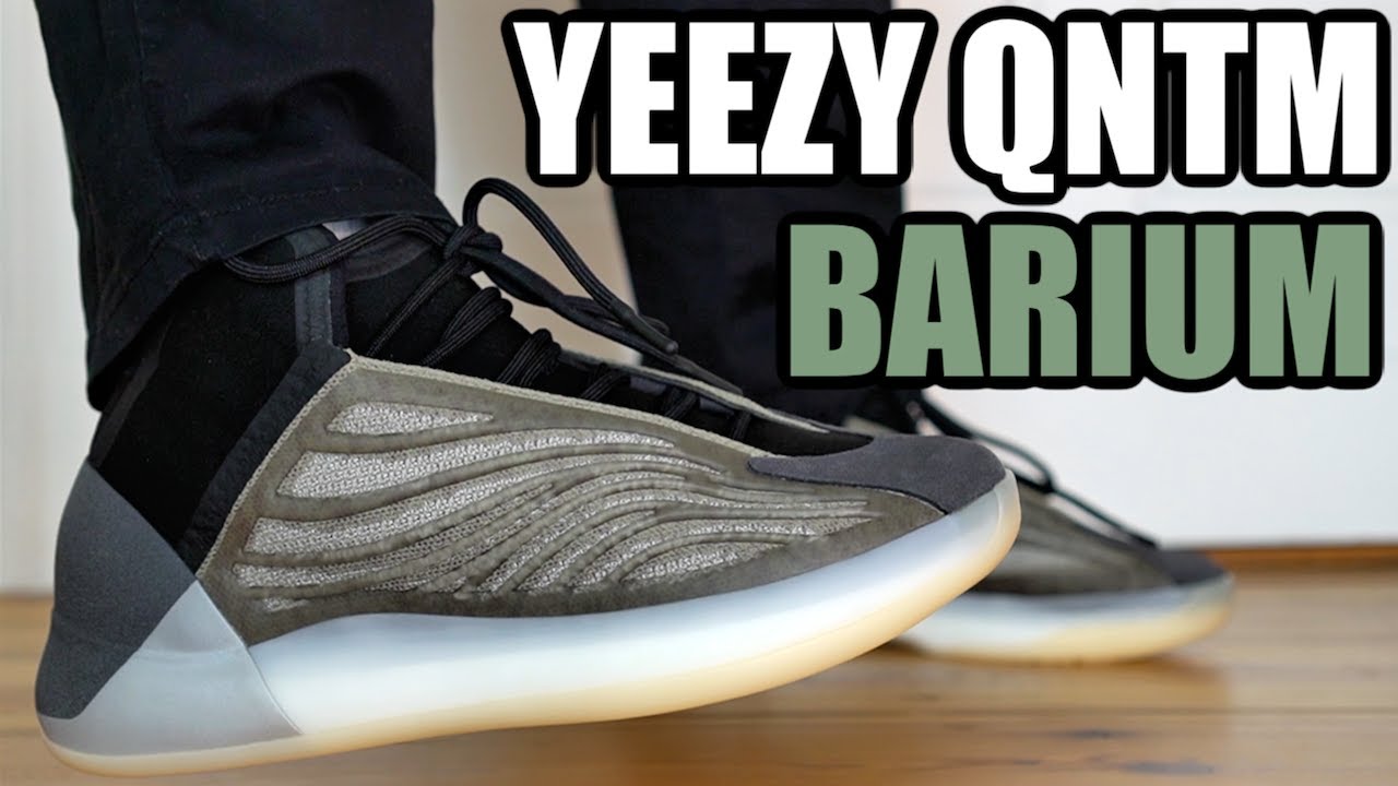 ADIDAS YEEZY QNTM BARIUM REVIEW & ON FEET + SIZING & RESELL PREDICTIONS