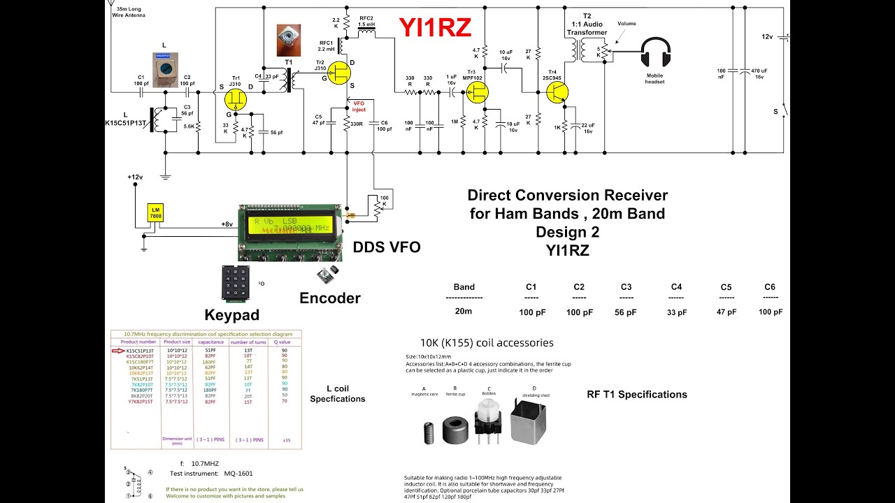 Direct Conversion Receiver on 20m Band Design2