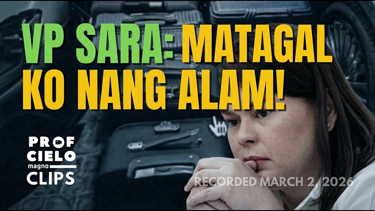 VP Sara: Matagal ko nang Alam