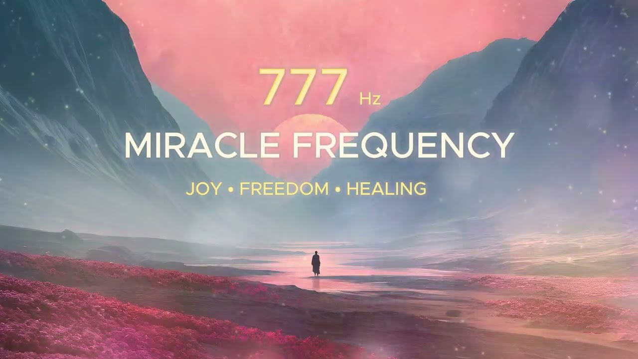777 Hz Miracle Frequency  High Vibration Soundscape for Joy, Freedom, Healing & Inner Liberation