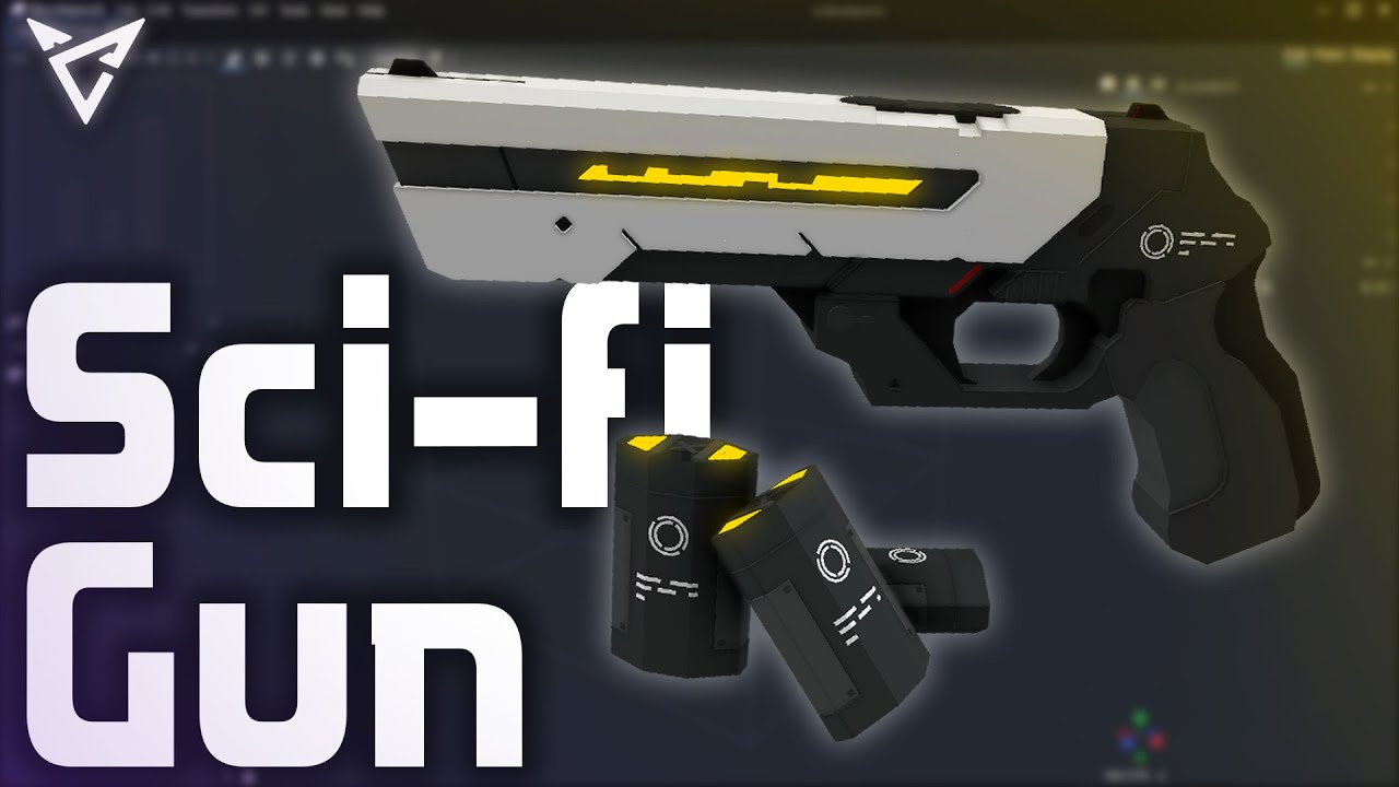 🔫 SCI-FI GUN | Blockbench 🔫 + IG