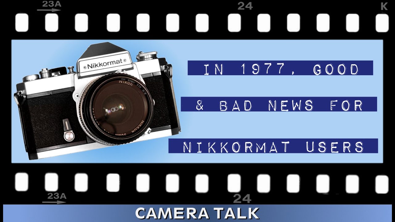 Nikkormat FT3: Nikon's One-Year Wonder - Camera Talk