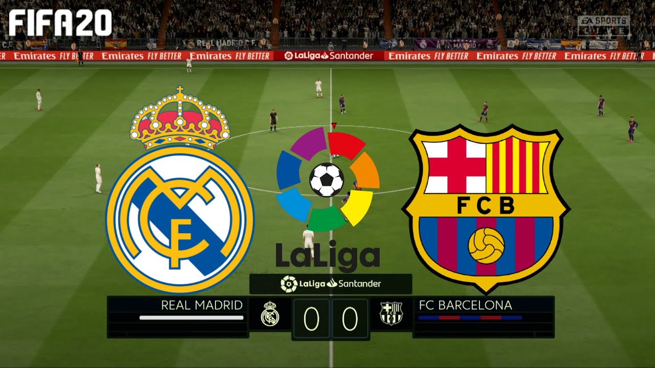 FIFA 20 | Real Madrid vs Barcelona La Liga (Gameplay)