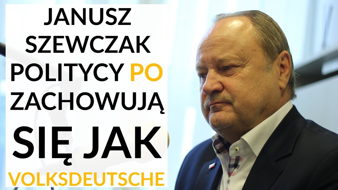 Szewczak u Gadowskiego: Politycy PO zachowują się jak volksdeutsche. Trzeba nazwać rzeczy po imieniu