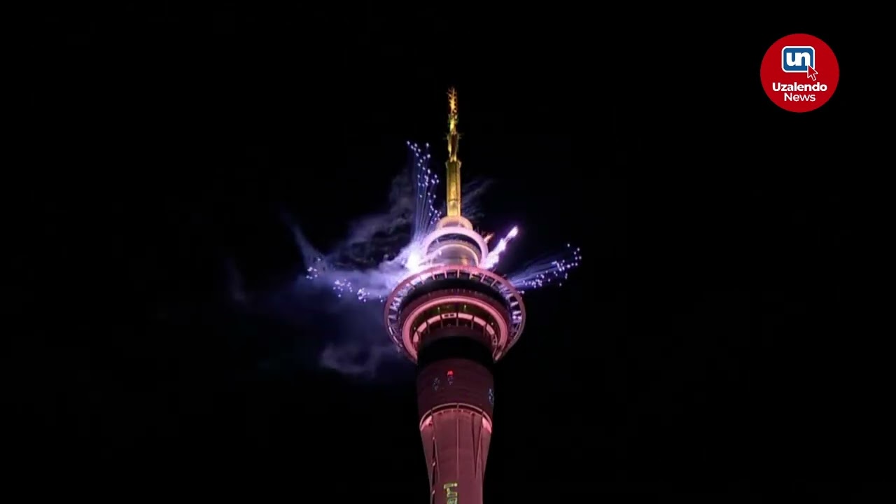 HAPPY NEW YEAR! New Zealand Welcomes 2025 with Spectacular Fireworks Display