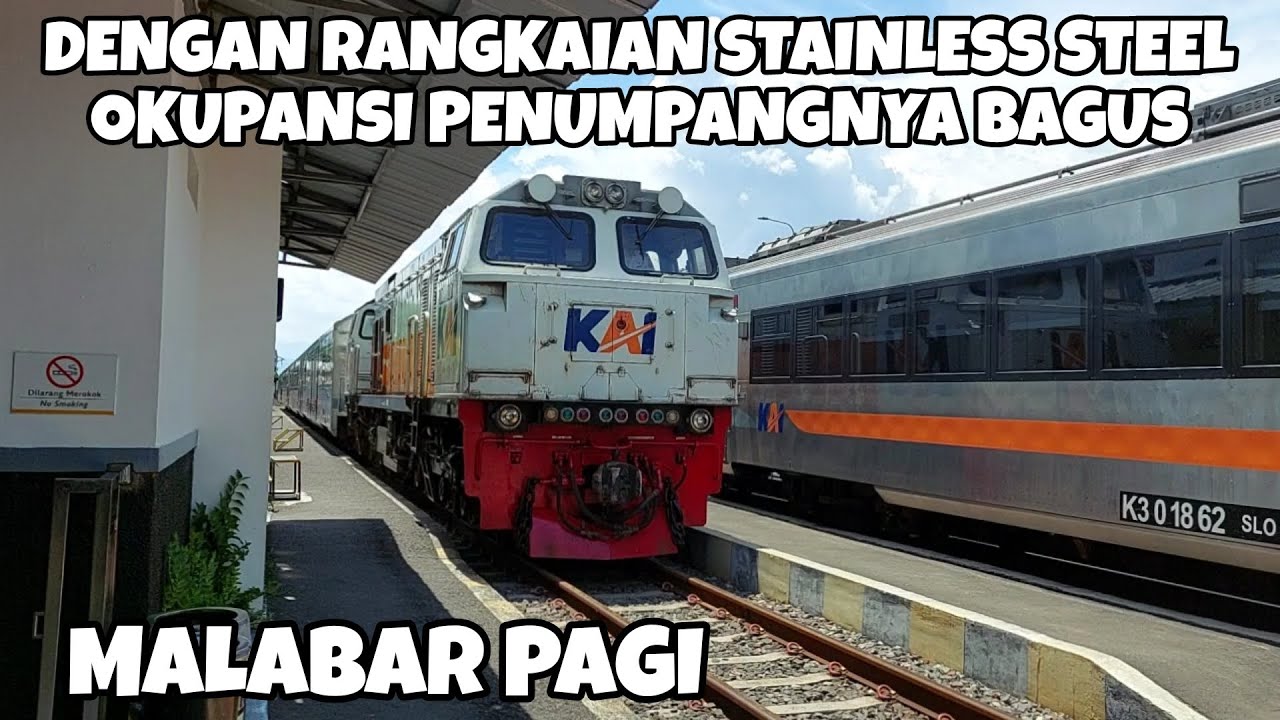 TRIP KA MALABAR PAGI EKONOMI PREMIUM | TASIK - MALANG