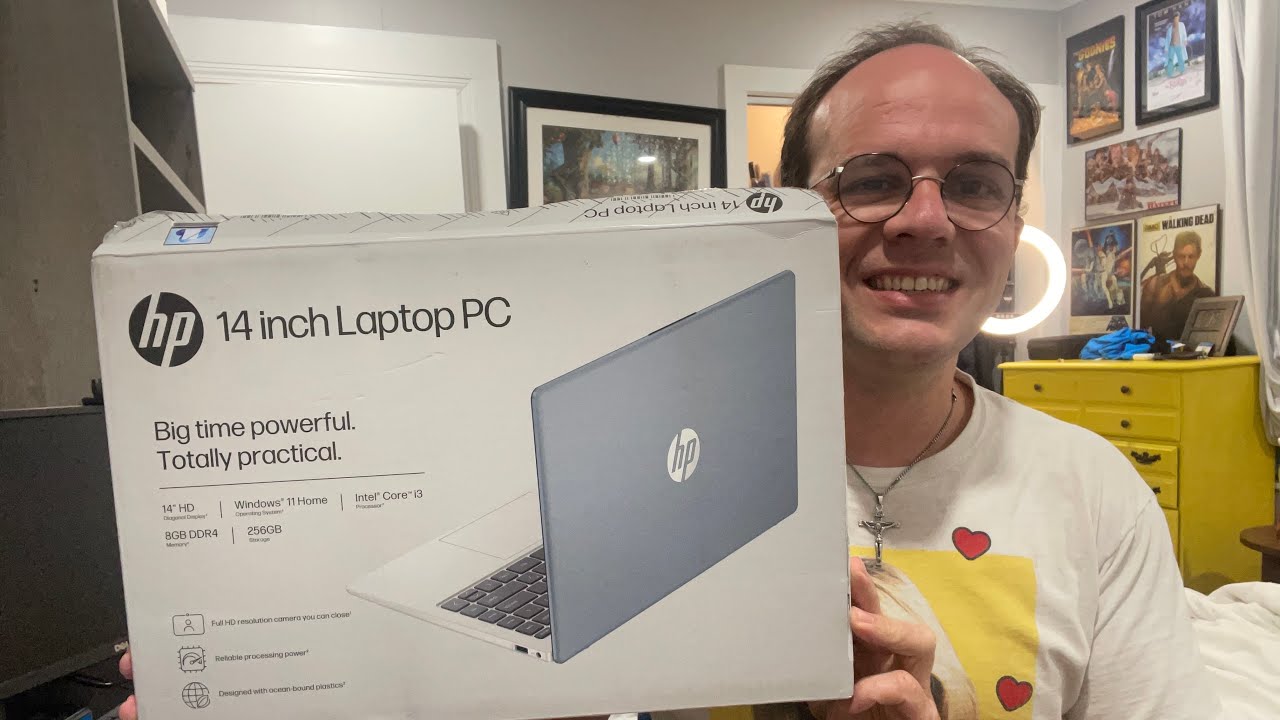 Unboxing the HP 14-inch PC Laptop