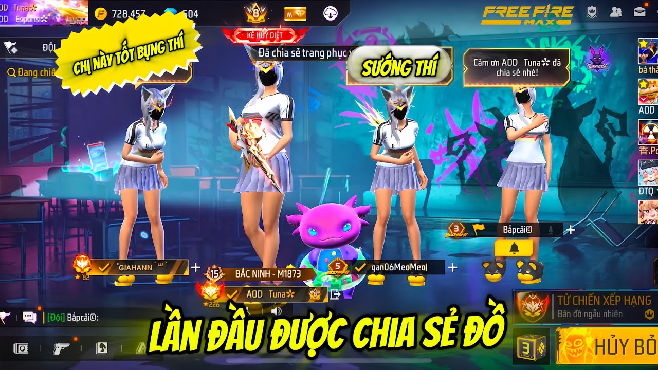 Giả Gái Ghép Kênh Thế Giới Gặp Mấy Bạn Lần Đầu Được Chia Sẻ Đồ Và Cái Kết Vui Nhộn | P73