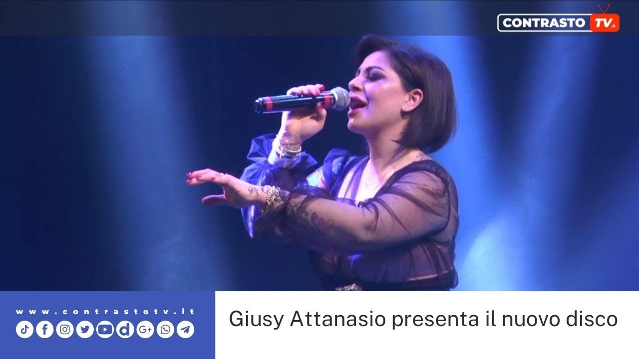 Napoli, Giusy Attanasio presenta il nuovo disco al teatro Troisi (23.03.22)