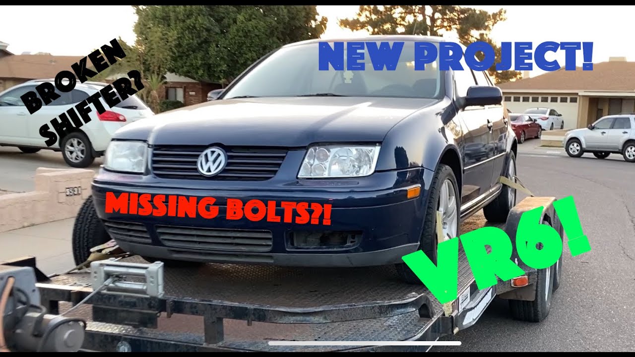 NEW PROJECT! - 2001 VW JETTA VR6 5SPD (P.1)