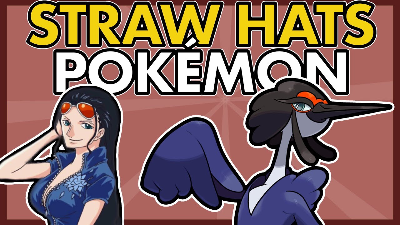 DESIGNING POKEMON FOR THE STRAW HAT PIRATES!