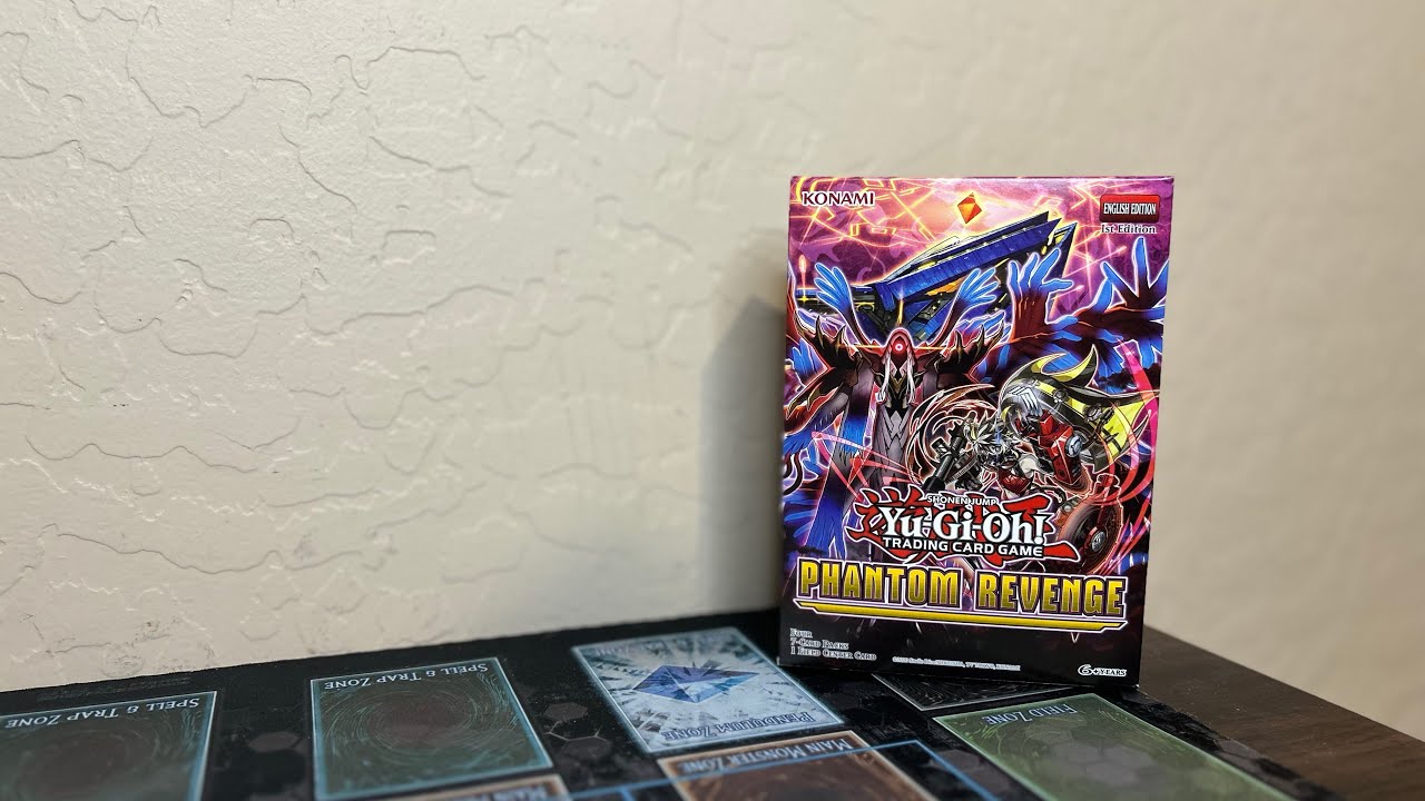 Распаковка мини-бокса Yu-Gi-Oh! Phantom Revenge!!!
