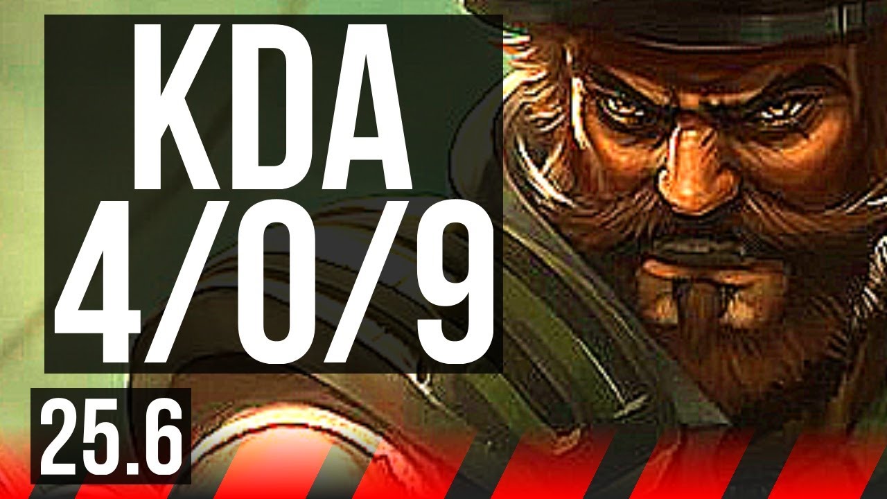GANGPLANK vs KAYLE (TOP) | 4/0/9 | EUW Diamond | 25.6