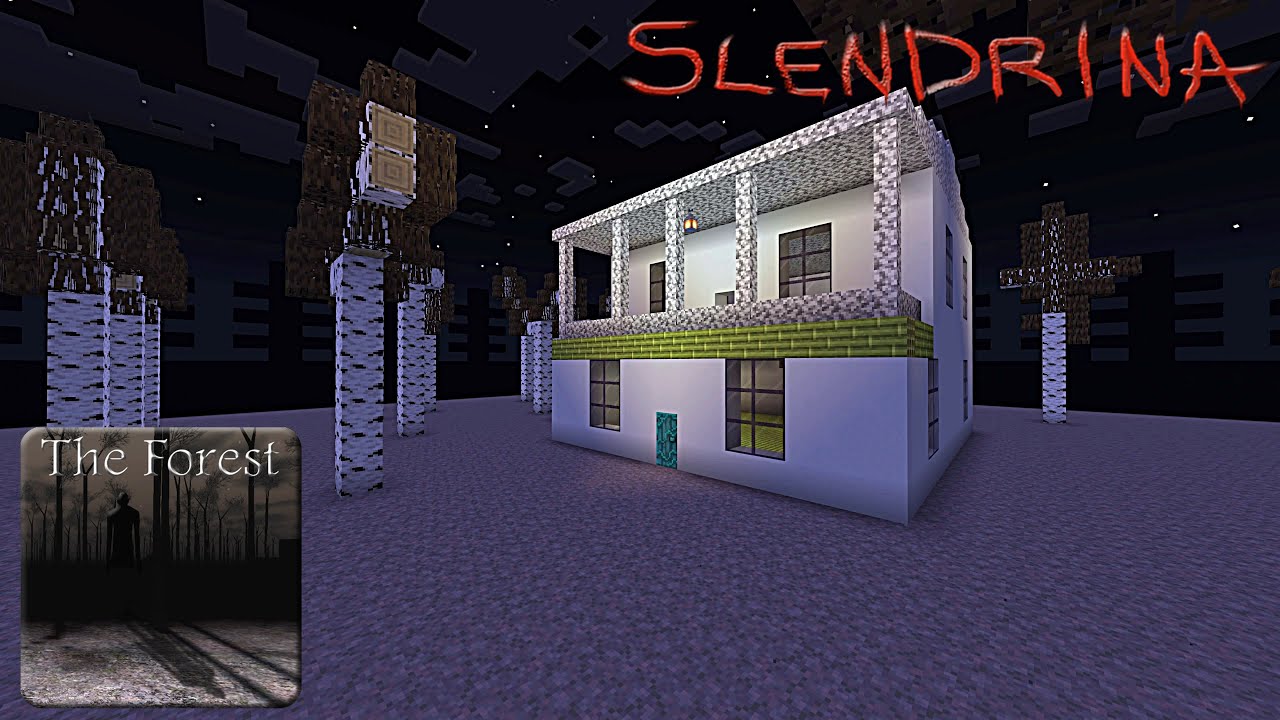 Slendrina The Forest House In Minecraft