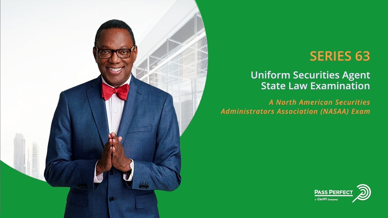 How to Pass the Series 63 - Uniform State Law Agent Examination