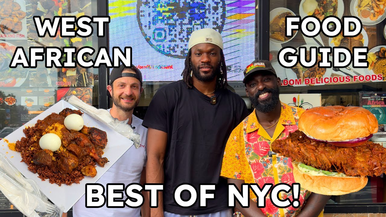 3 MUST EAT West African NYC Restaurants w Eric Adjepong + Knicks Precious Achiuwa