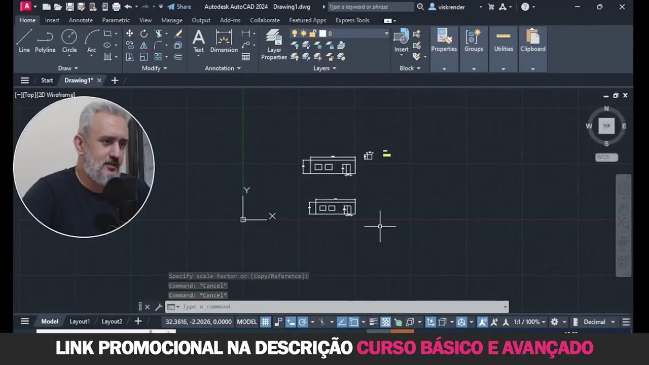 AutoCAD 2024  -  Curso top!