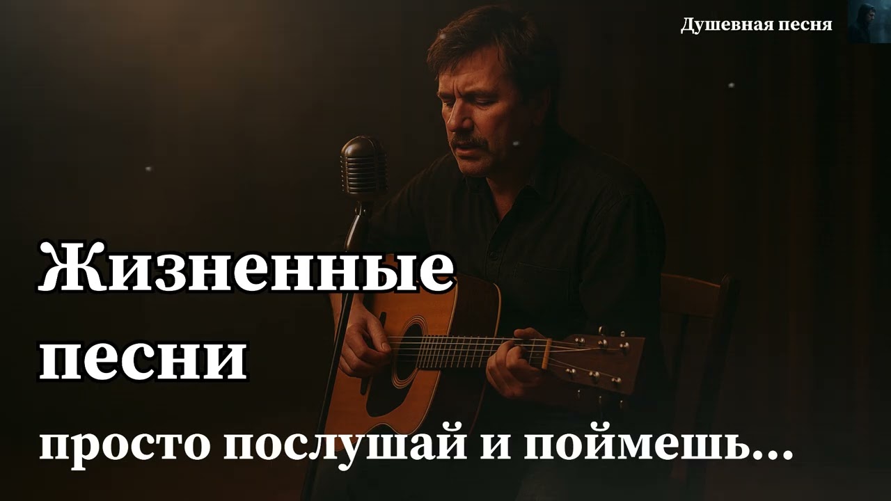 ЖИЗНЕННЫЕ ПЕСНИ | ПРОСТО ПОСЛУШАЙ И ПОЙМЁШ… #душевнаяпесня #русскийшансон #шансон #музыка #топ