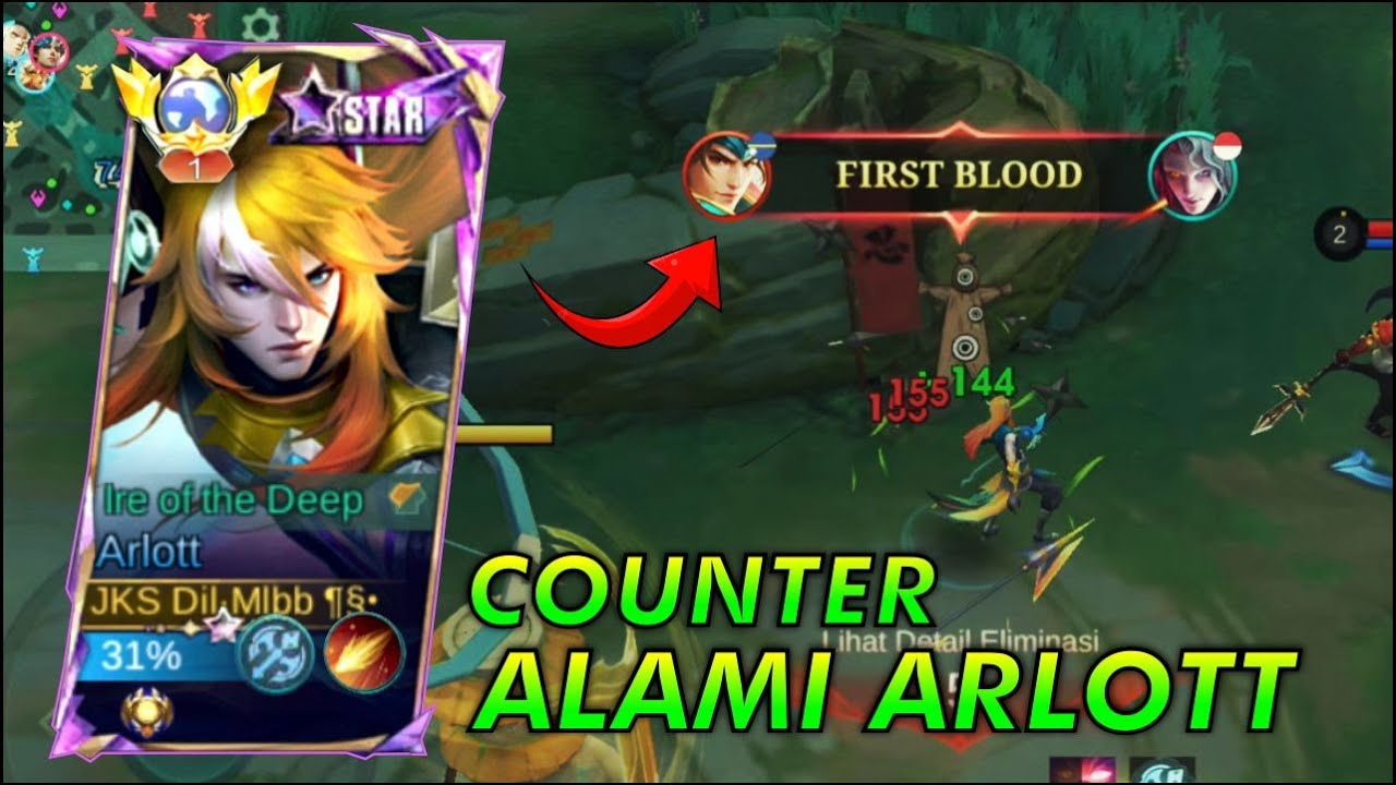 SERIUS INI COUNTER ALAMI ARLOTT DAMAGE DI EXPLANE !! - MLBB