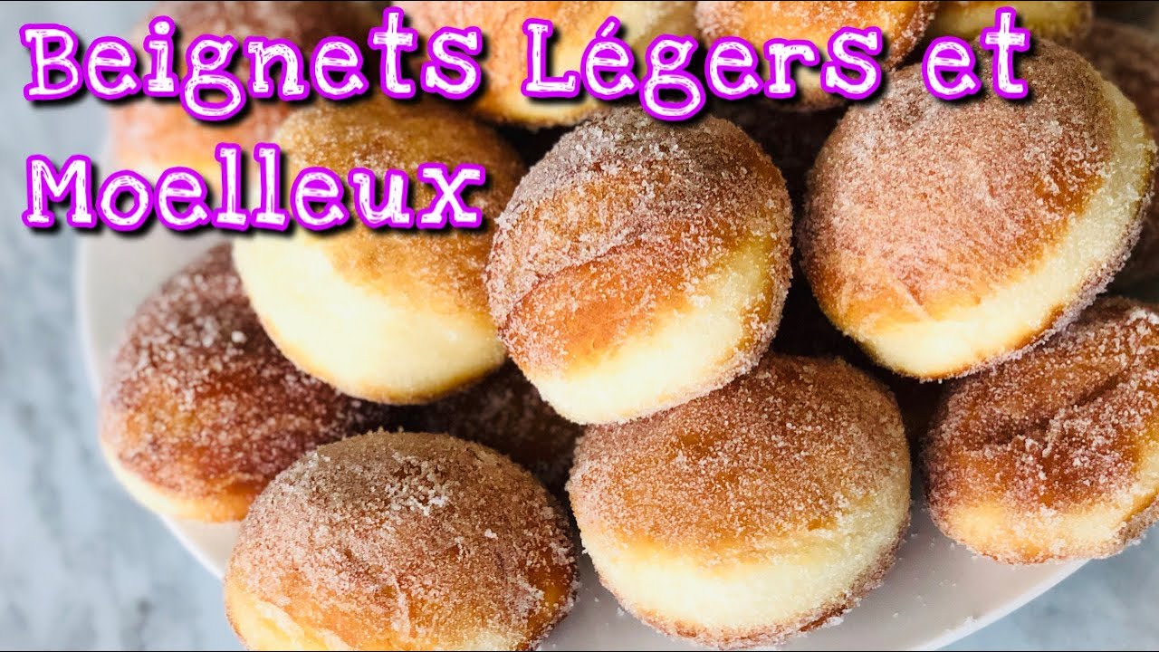 BEIGNETS AU SUCRE ULTRA LÉGER ET MOELLEUX: Recette sans robot très facile et rapide. Deli Cuisine