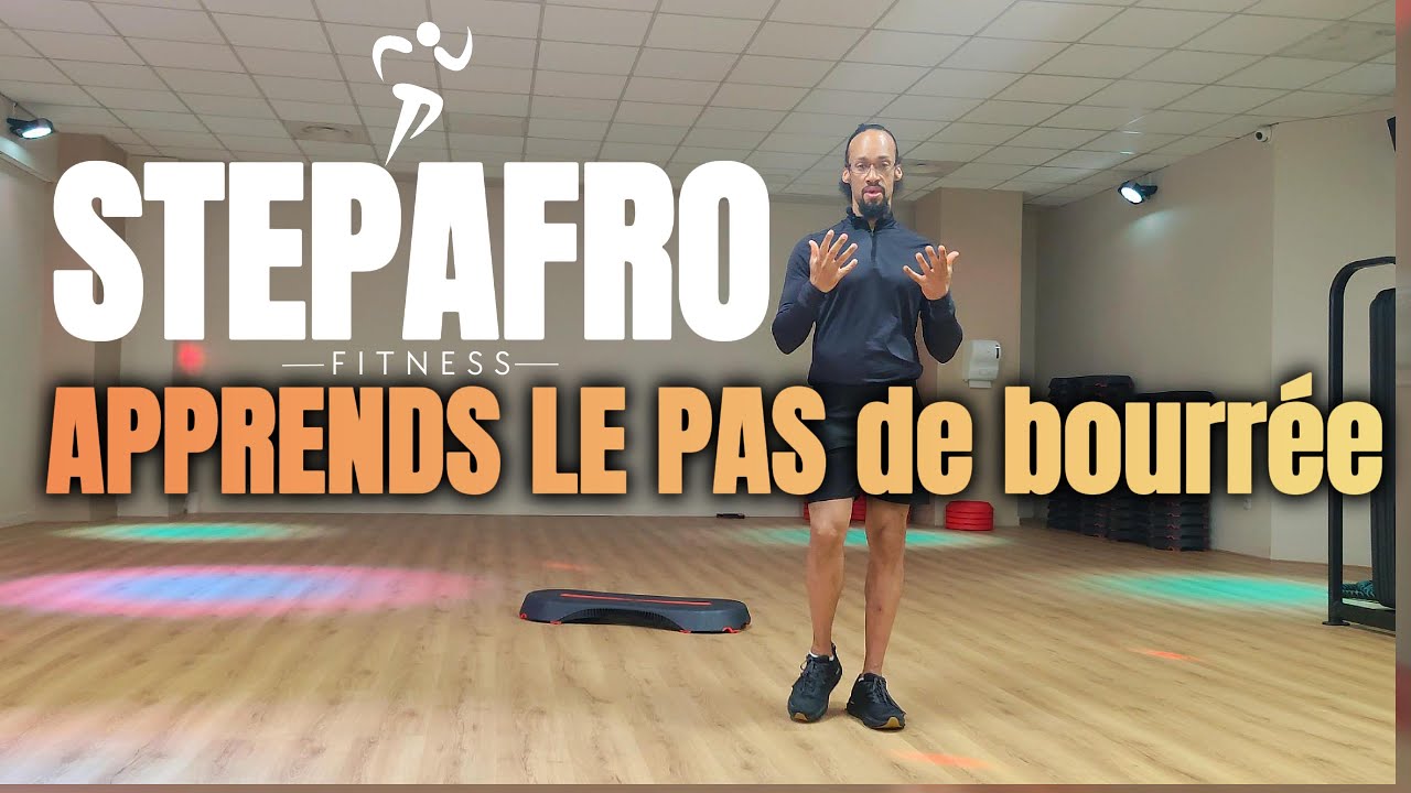 COMMENT faire le PAS de bourrée pour ton COURS de STEP #StepAfrofitness #step  #tutoriel