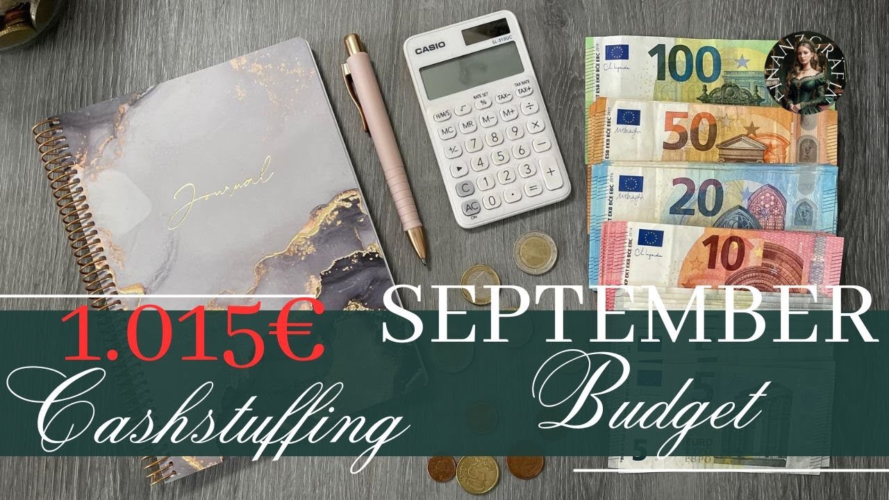 2.668 &euro; SEPTEMBER 𝐁𝐔𝐃𝐆𝐄𝐓 😍 I Cash stuffing & Spart&ouml;pfe