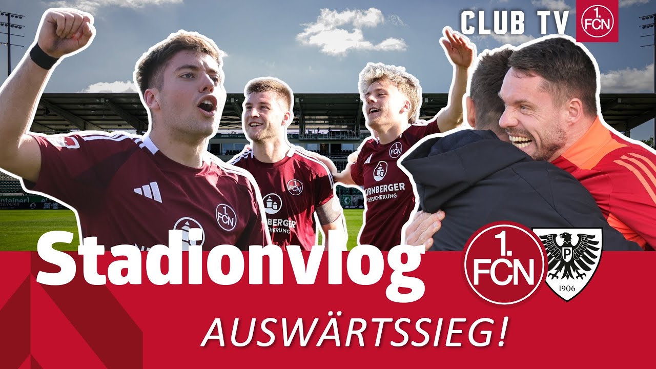 Die ERLÖSUNG kurz vor SCHLUSS😍🙏 | Nürnberg - Münster STADIONVLOG | 1. FC Nürnberg