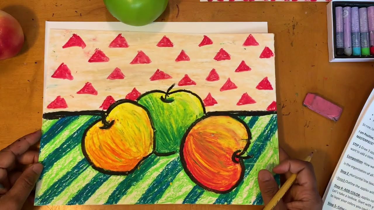 Cezanne Apple Still Life For Kids
