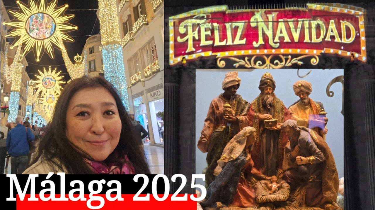 【スペイン】2025年クリスマス真っ只中のマラガを巡ってみた！