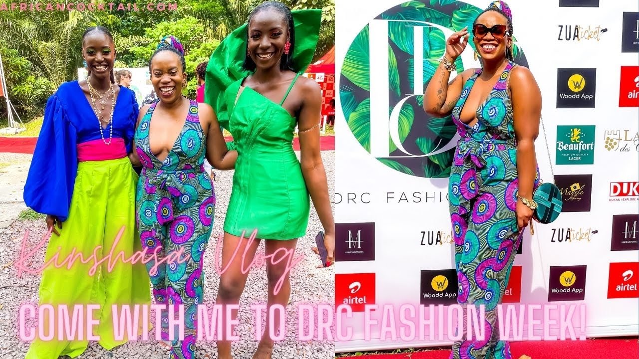 KINSHASA VLOG: DRC FASHION WEEK | COCKTAILS, FASHION SHOWS & GOOD VIBES | AFRICANCOCKTAIL